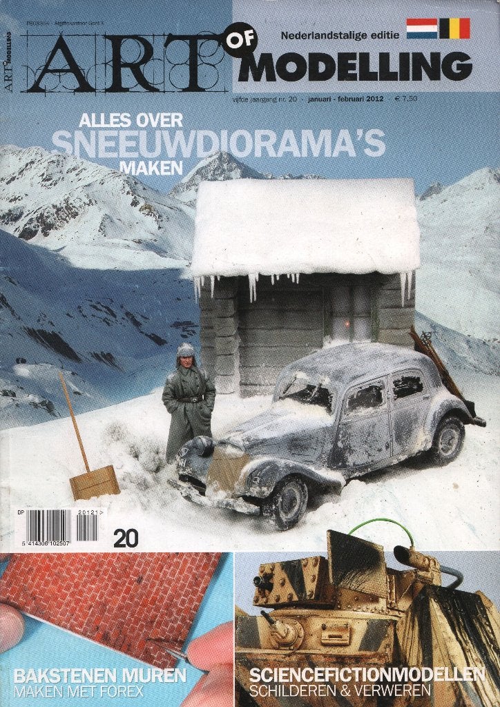 Art of modelling magazine Vol 5 No 20 Nederlandse ditie, Ophalen of Verzenden, 1:32 tot 1:50, Auto, Overige merken