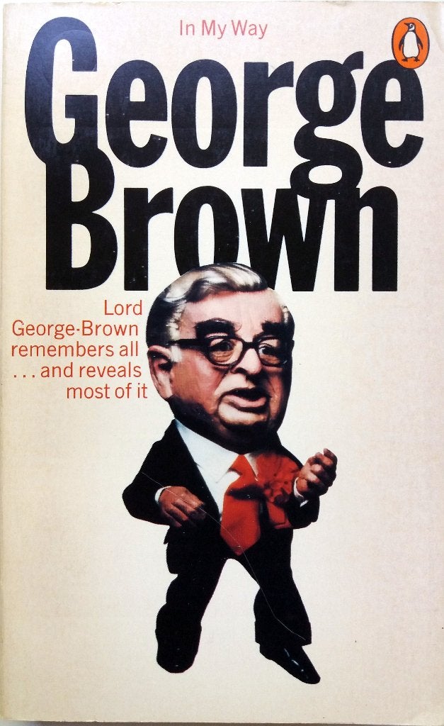 George Brown - In My Way (ENGELSTALIG), Ophalen of Verzenden, Gelezen, Fictie