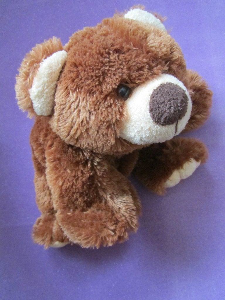 KIKA Knuffel BEER MET KRAAL OGEN. 30 CM. BRUIN **Nieuw**, Beer, Nieuw, Ophalen of Verzenden, Met label