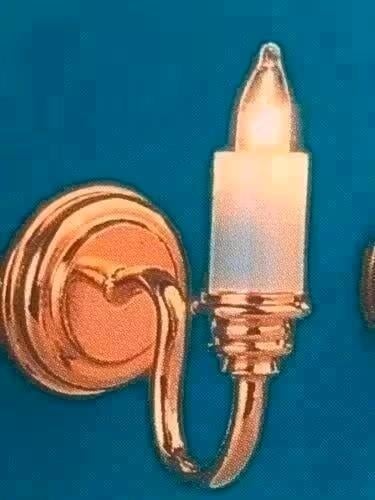 mini mundus miniaturen wandlamp kaars, Verzamelen, Ophalen of Verzenden, Nieuw, Poppenhuis
