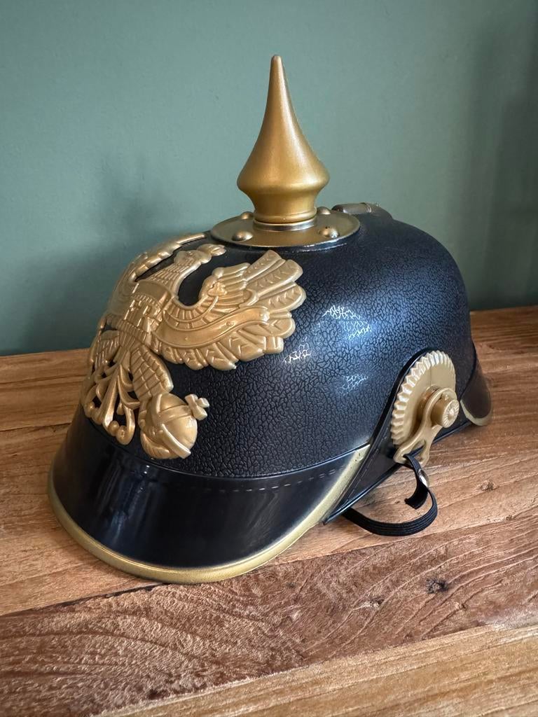 WW1  Pruisische Pickelhaube Helm, Ophalen of Verzenden, Landmacht, Duitsland, Helm of Baret