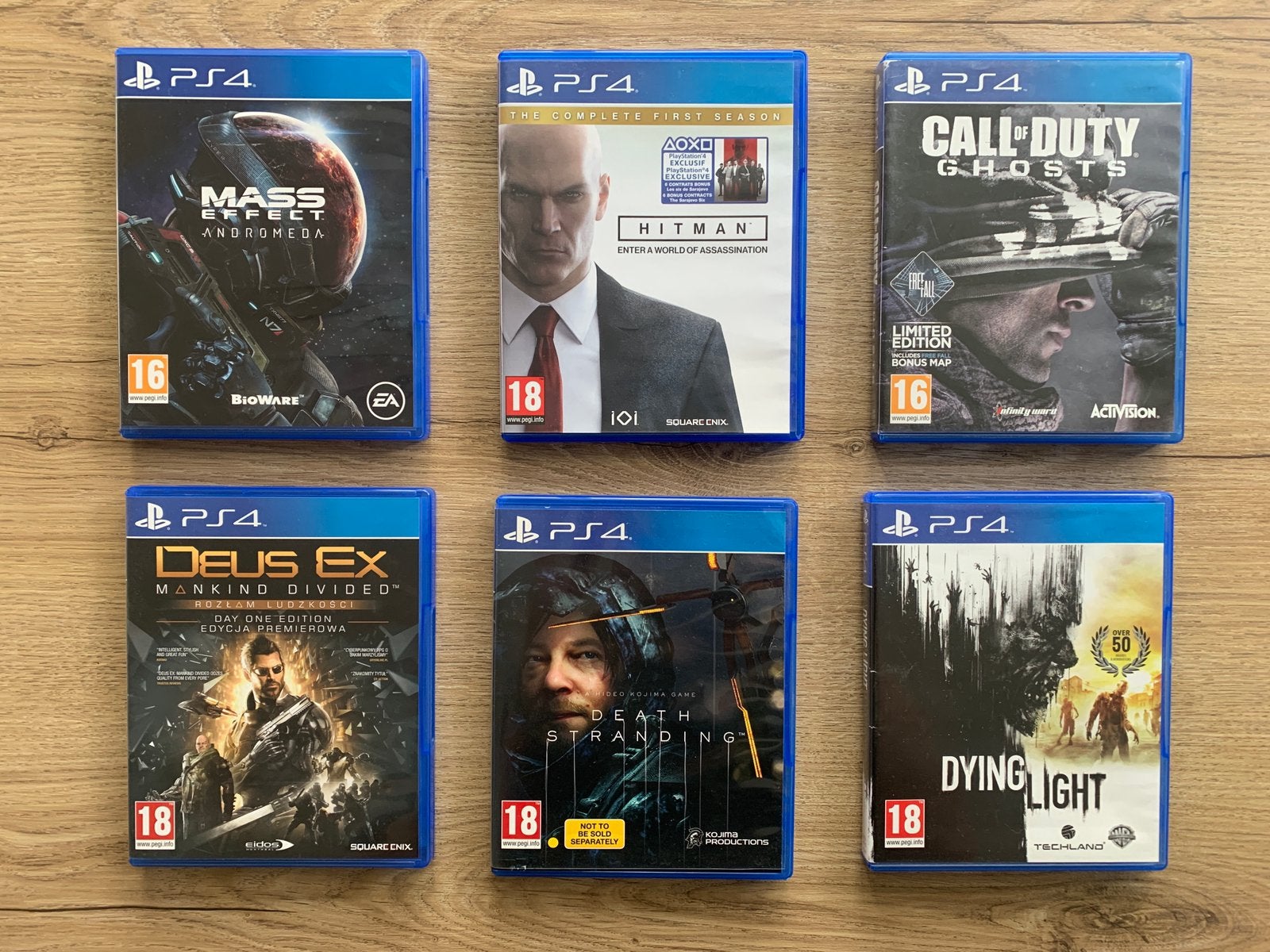 Diverse PS4 spelletjes, Avontuur en Actie, Vanaf 18 jaar, 1 speler, Ophalen of Verzenden