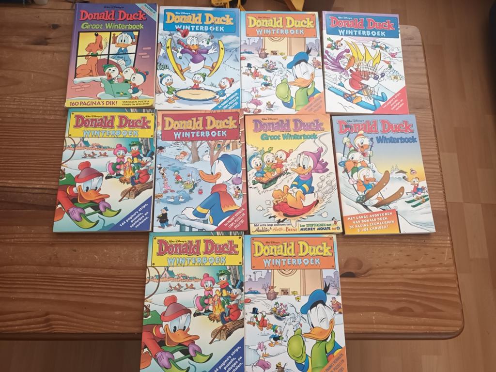 Donald Duck Winterboeken - Grote Collectie, Ophalen of Verzenden