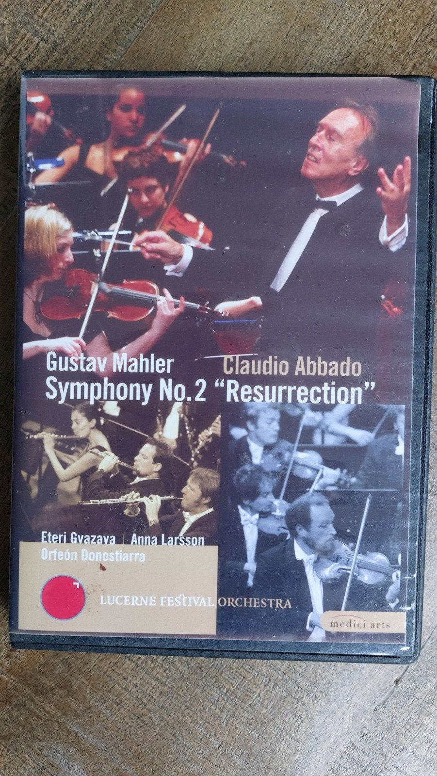 DVD Mahler:-Abbado, Ophalen of Verzenden, Romantiek, Gebruikt, Orkest of Ballet