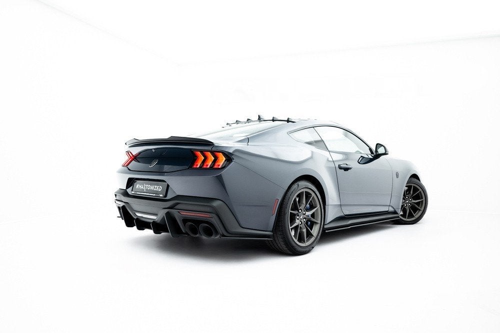 Race Voorlip sideskirt diffuser Ford Mustang Dark Horse 23+, Auto diversen, Tuning en Styling, Ophalen of Verzenden