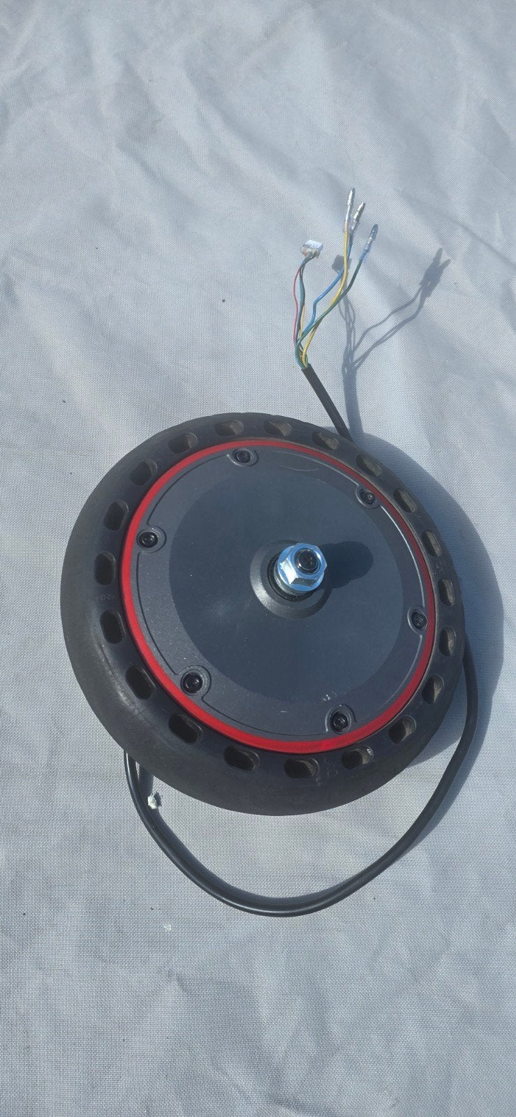 Elektrische step motor wiel, Ophalen of Verzenden, Gebruikt, Elektrische step (E-scooter), Onbekend, niet compatibel voor LUVTour