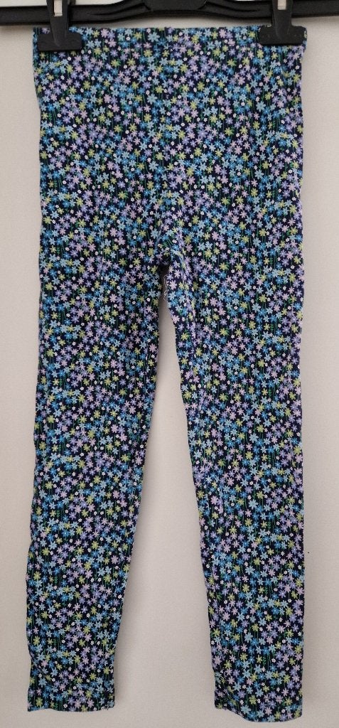 Gebloemde legging maat 110 NIEUW (0861) a, Broek, Meisje, Gymboree, Nieuw