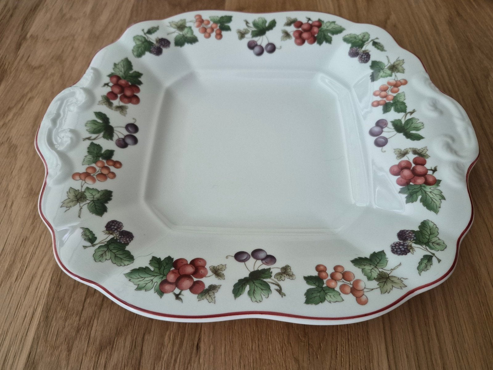 Wedgwood Provence vierkante schaal 27 x 23cm, Ophalen of Verzenden