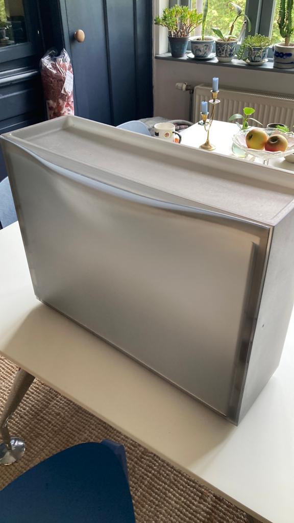Transparante opbergbox Ikea, Ophalen, Gebruikt