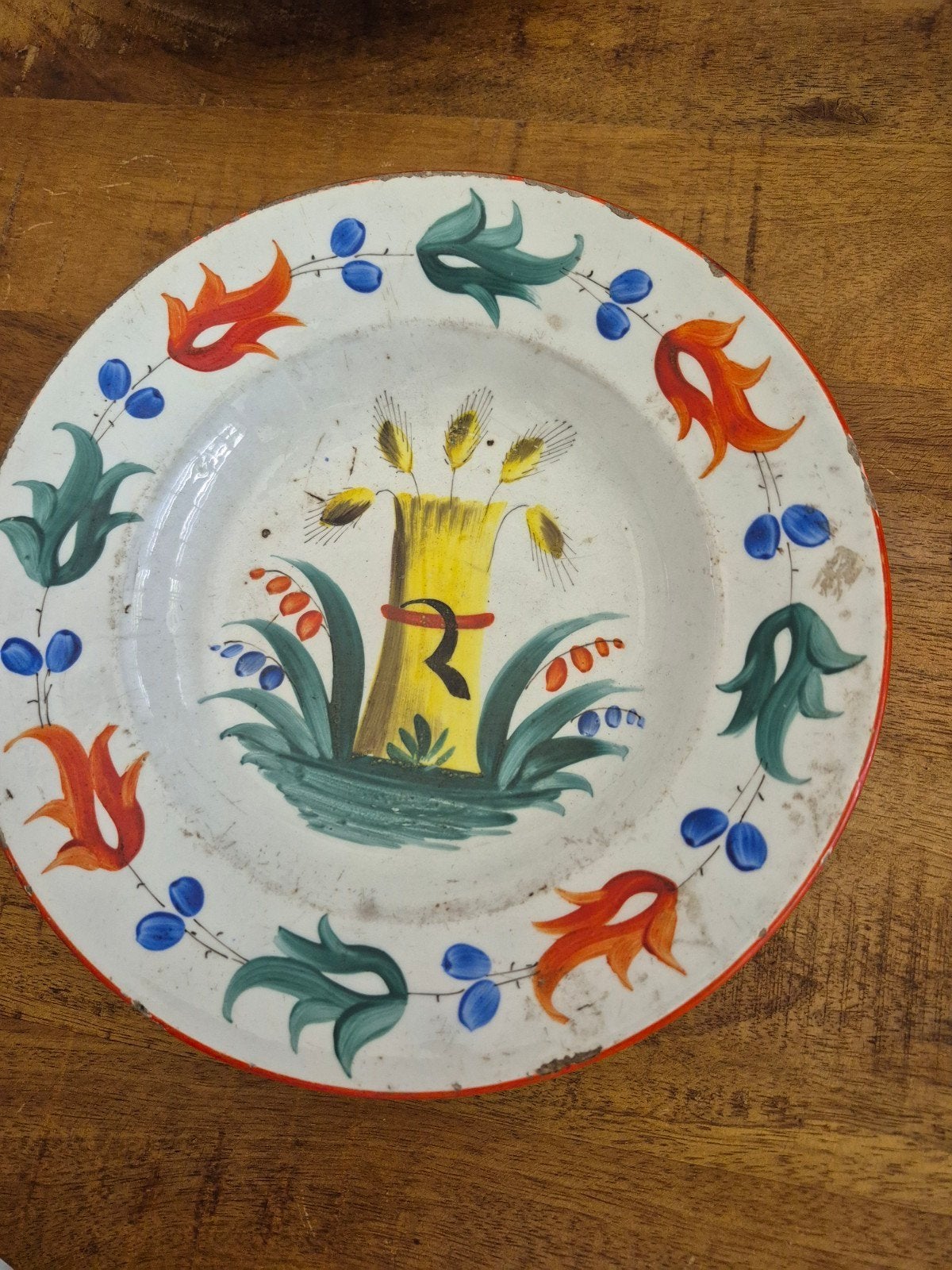 mooi antiek bord, Antiek en Kunst, Antiek | Wandborden en Tegels, Ophalen
