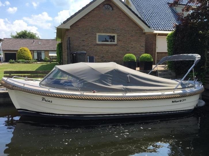 Maril 725 | Nanni 42 PK | 550 uur | Compleet | Full teak, Ophalen, Overige merken, Gebruikt, Binnenboordmotor
