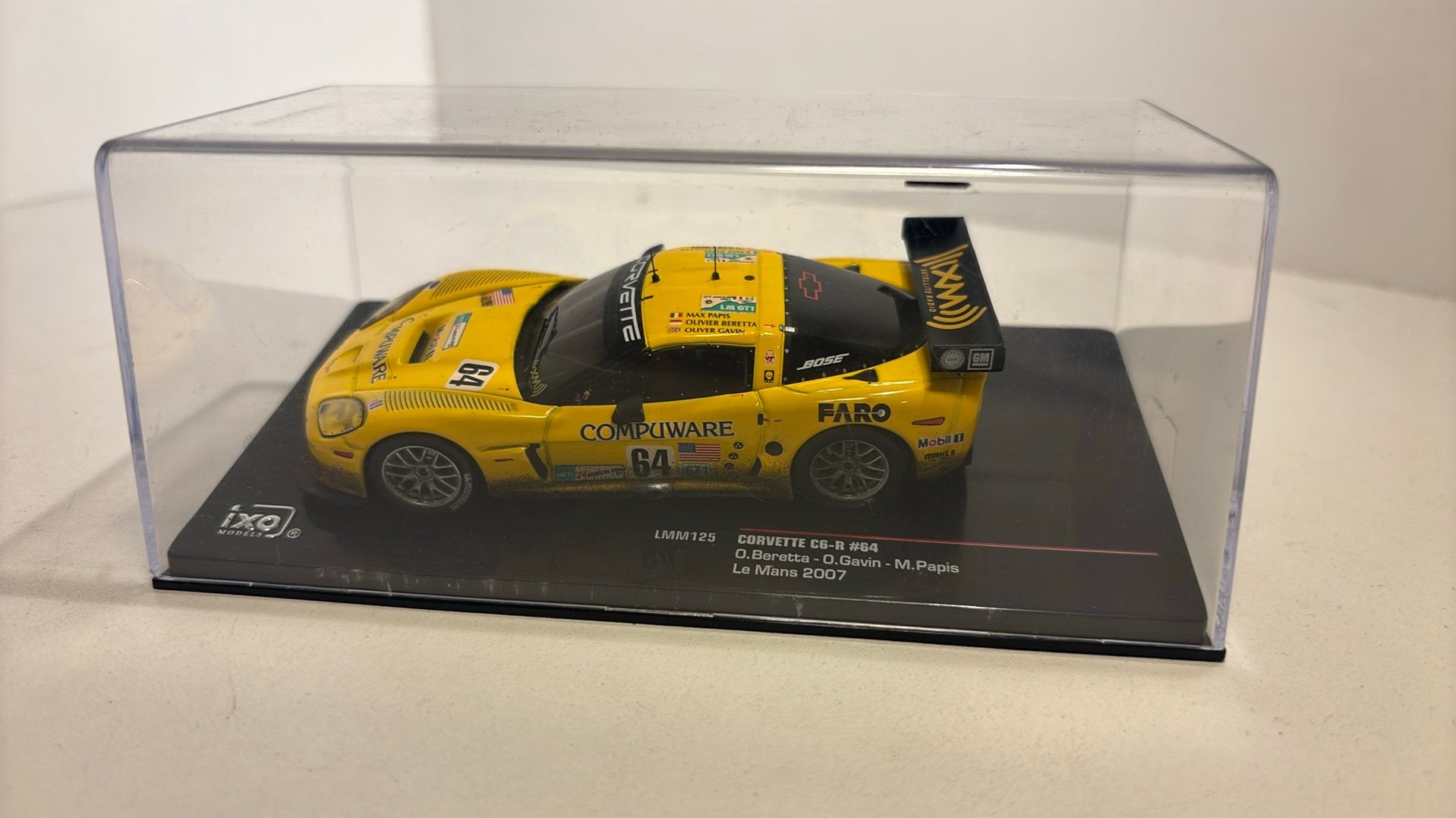 Chevrolet corvette c6-r #64 le mans 2007 ixo 1.43, Overige merken, Auto, Ophalen of Verzenden, A