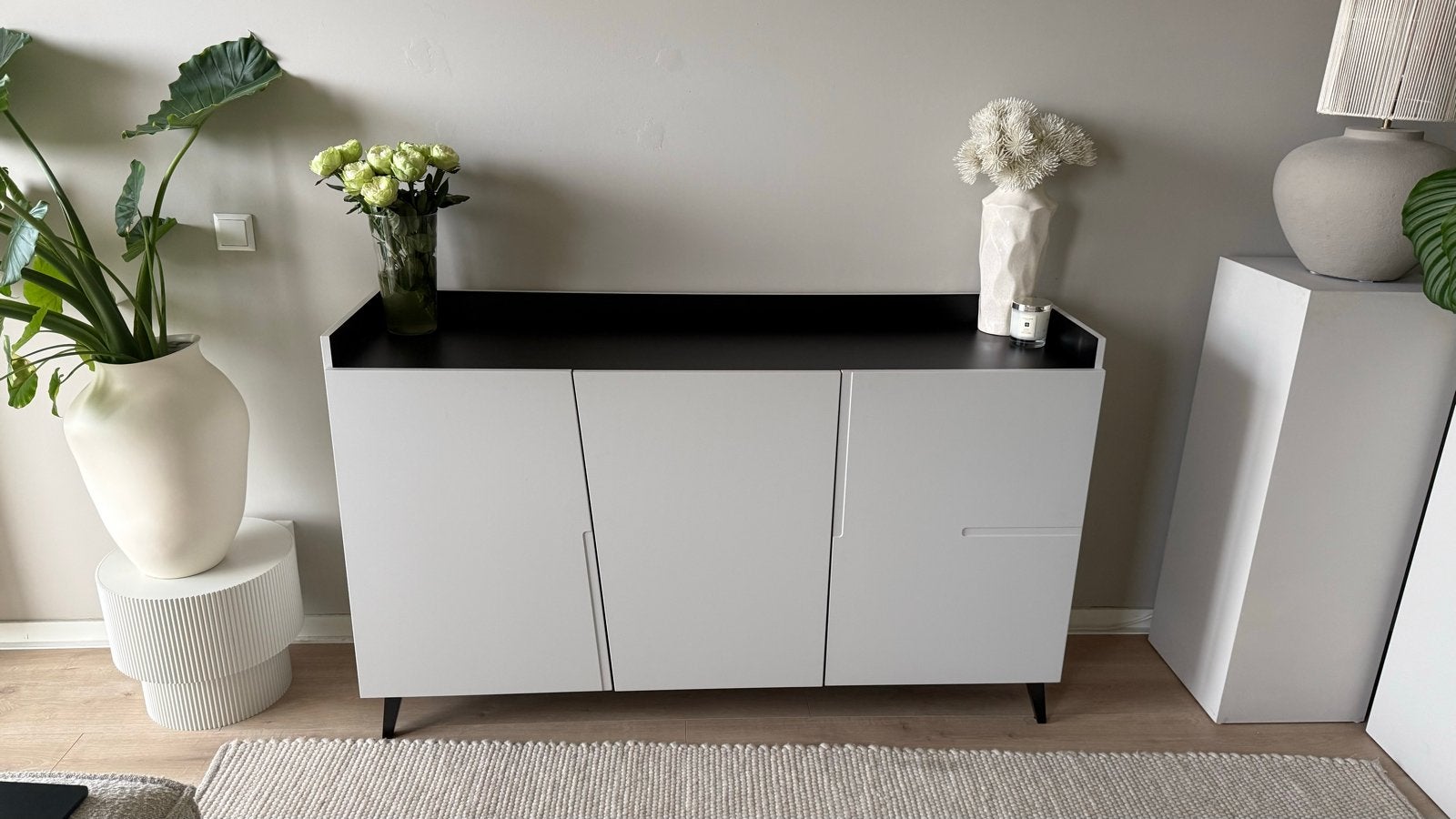Dressoir/tv meubel - Meubella, Ophalen, Overige materialen, 150 tot 200 cm, Zo goed als nieuw