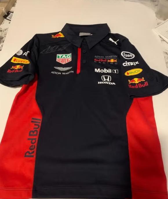 kinderpolo max verstappen gesigneerd, Ophalen of Verzenden, Nieuw