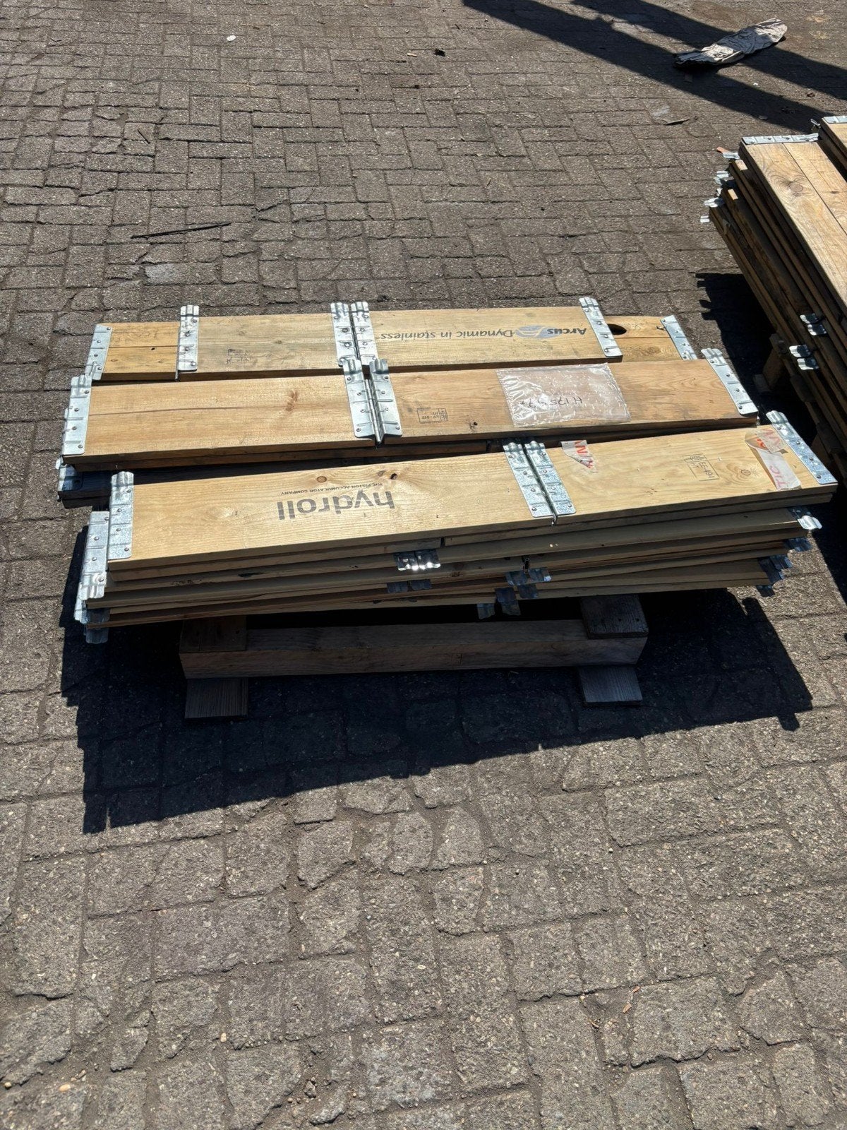 Palletrand, pallet rand,, Tuin en Terras, Ophalen, Minder dan 180 cm