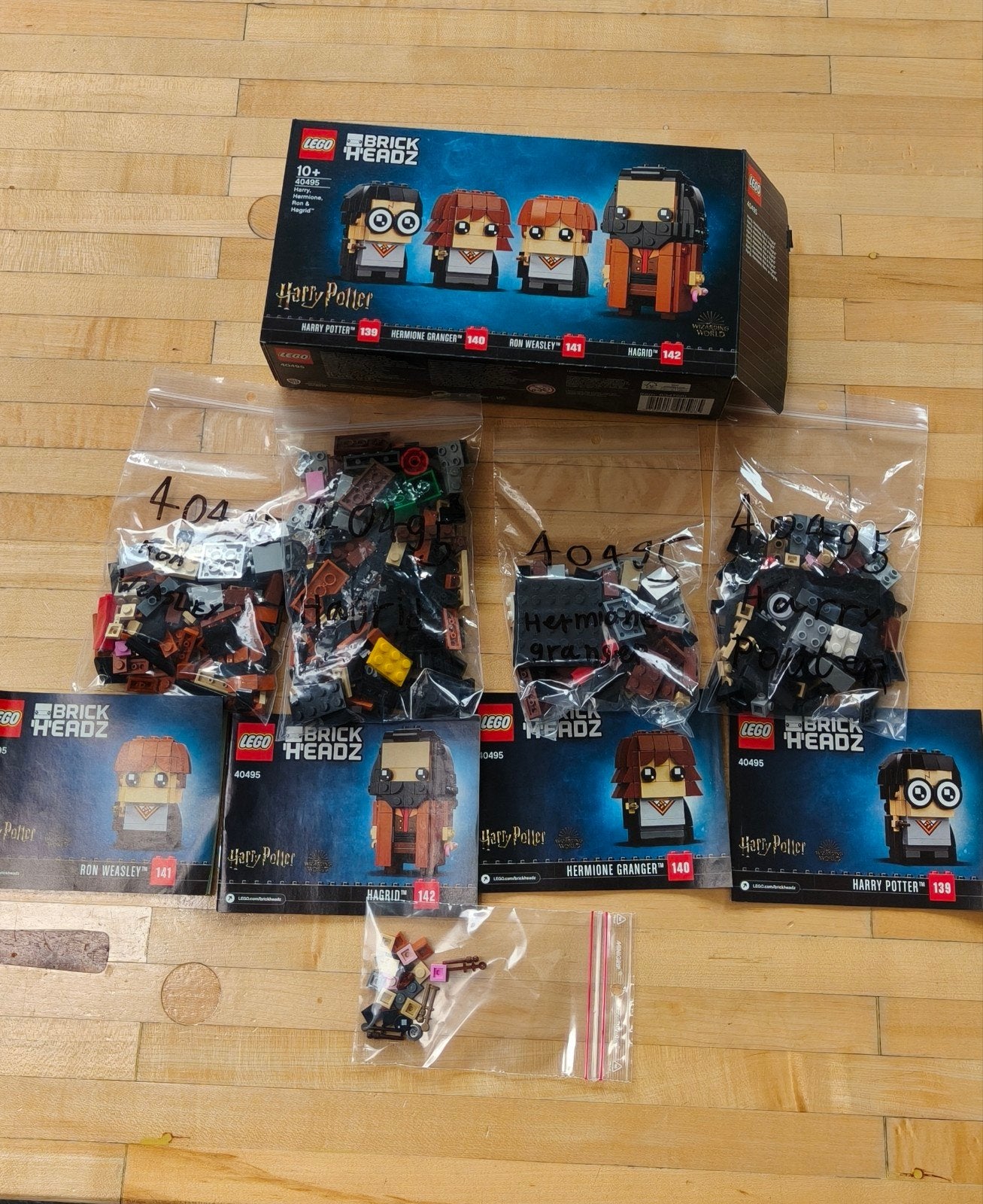 Lego Harry Potter 40495 Harry, Hermione, Ron & Hagrid., Lego, Harry Potter, Ophalen of Verzenden, Zo goed als nieuw