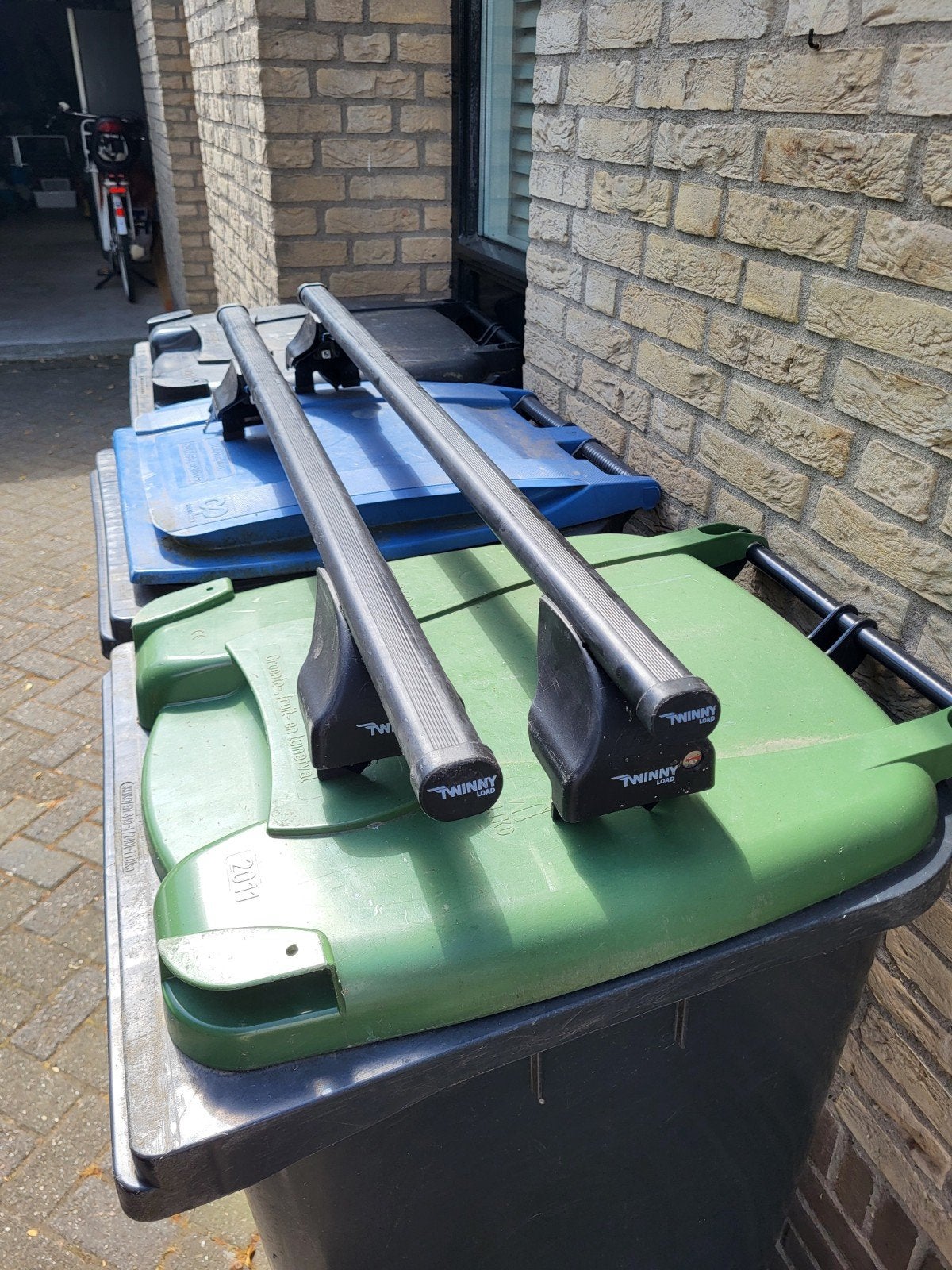 Twinny Load dakdragers Saab 9-5 sedan met sleutel, Ophalen, Zo goed als nieuw