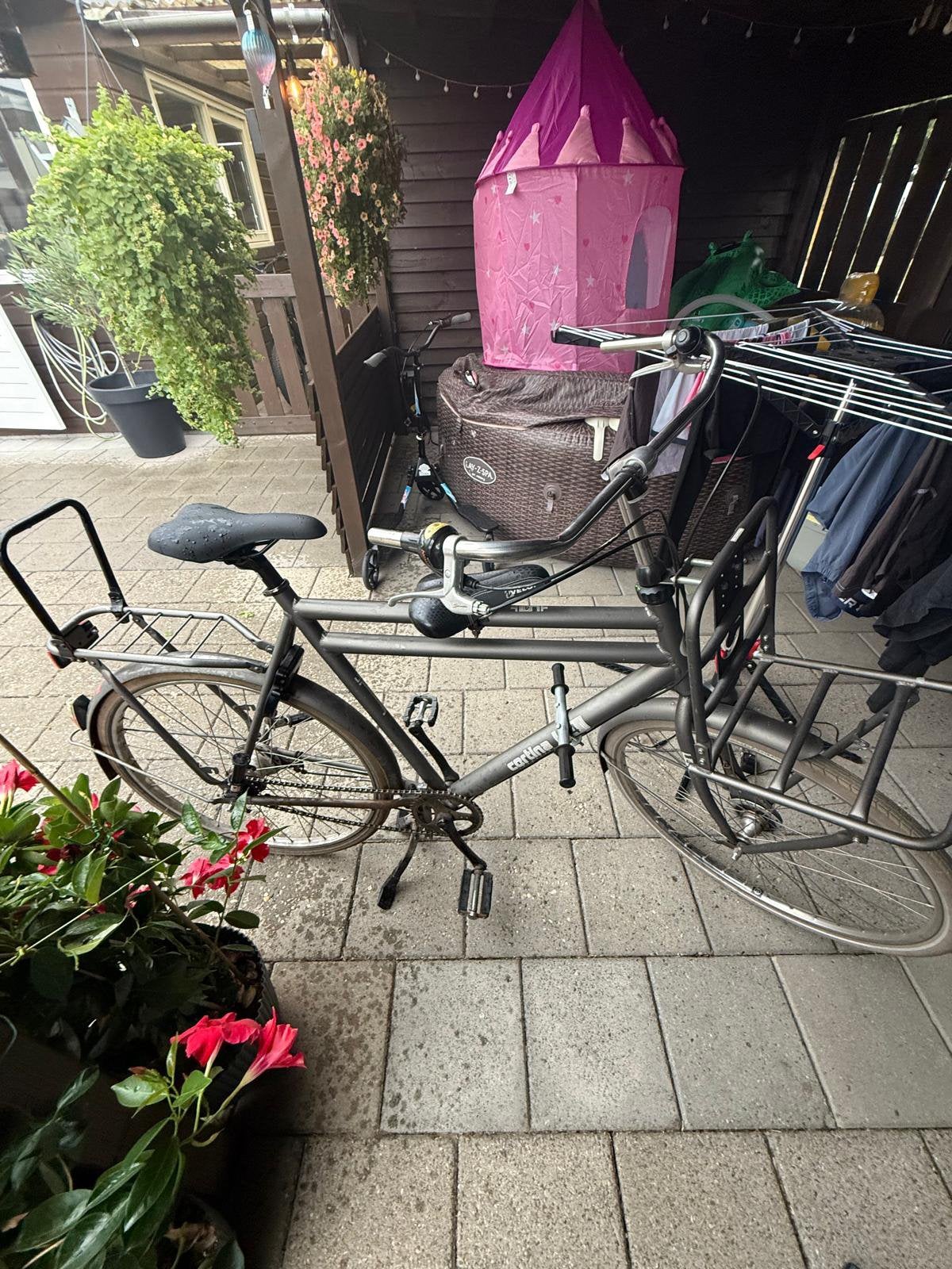Heren transportfiets cortina, 55 cm of meer, Ophalen, Zo goed als nieuw, Minder dan 10 versnellingen