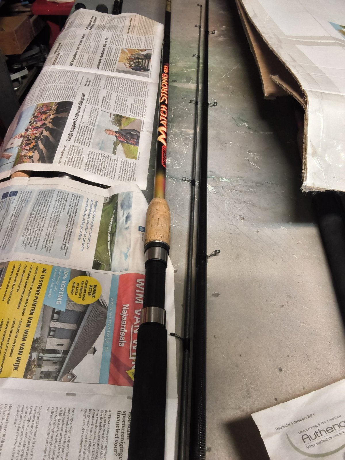 Match Strong 420 Werphengel - Gebruikt, Watersport en Boten, Ophalen, Gebruikt, Werphengel