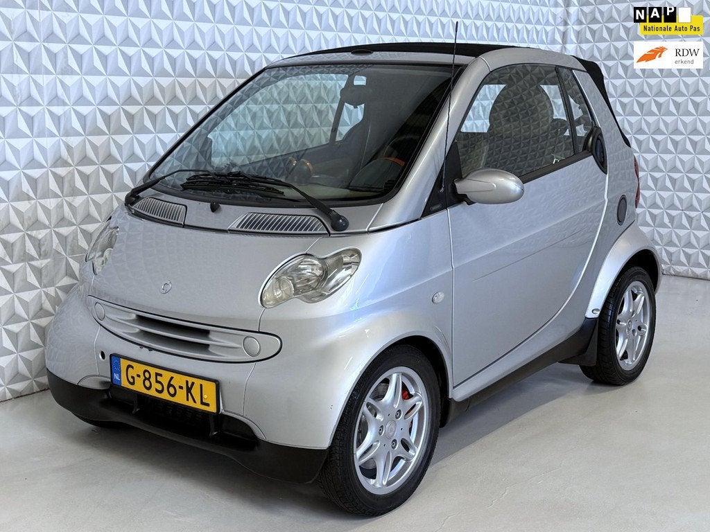 Smart Cabrio Cabrio & passion cdi Automaat Leer Panorama, Auto's, Smart, Bedrijf, Te koop, Overige modellen, ABS, Airbags, Airconditioning