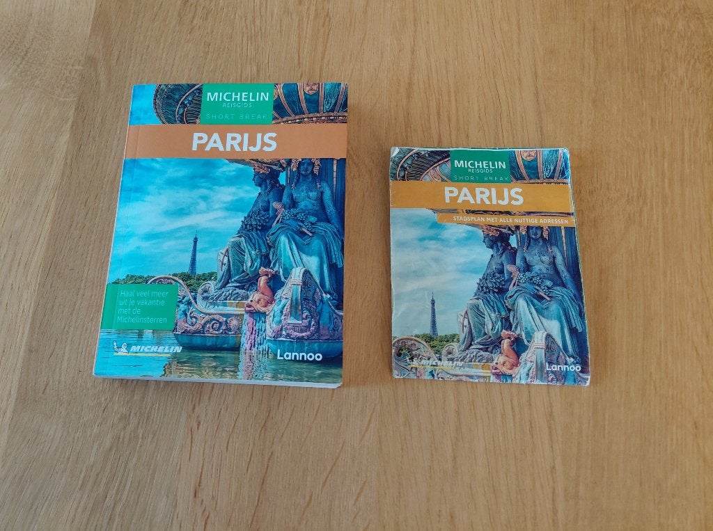 Te koop reisgids met plattegrond Parijs Michelin 2026, Boeken, Michelin, Europa, Ophalen of Verzenden, Zo goed als nieuw