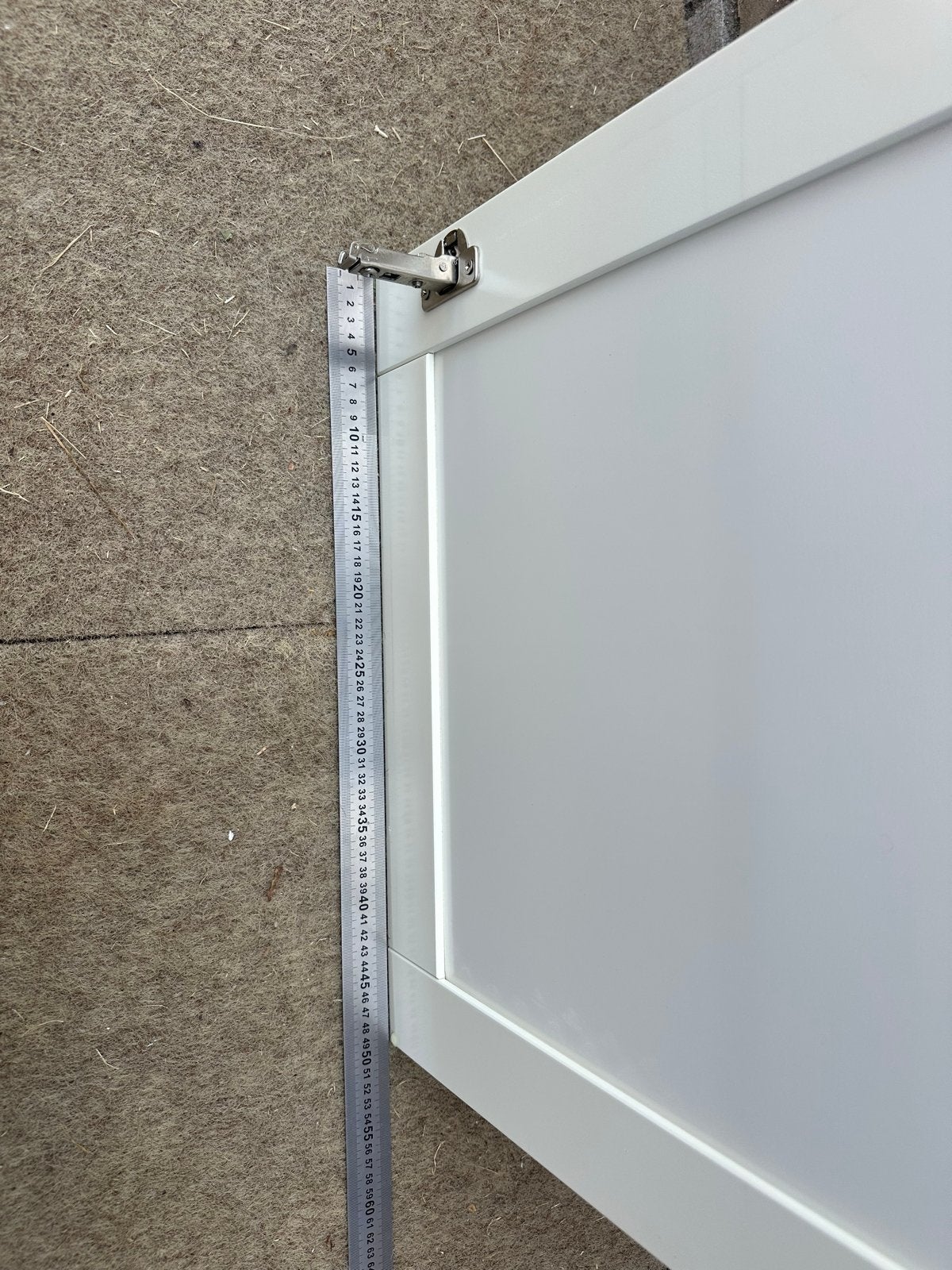Witte kastdeur ikea Pax 50 cm x 229 cm, Ophalen, Gebruikt, 200 cm of meer, 50 tot 100 cm