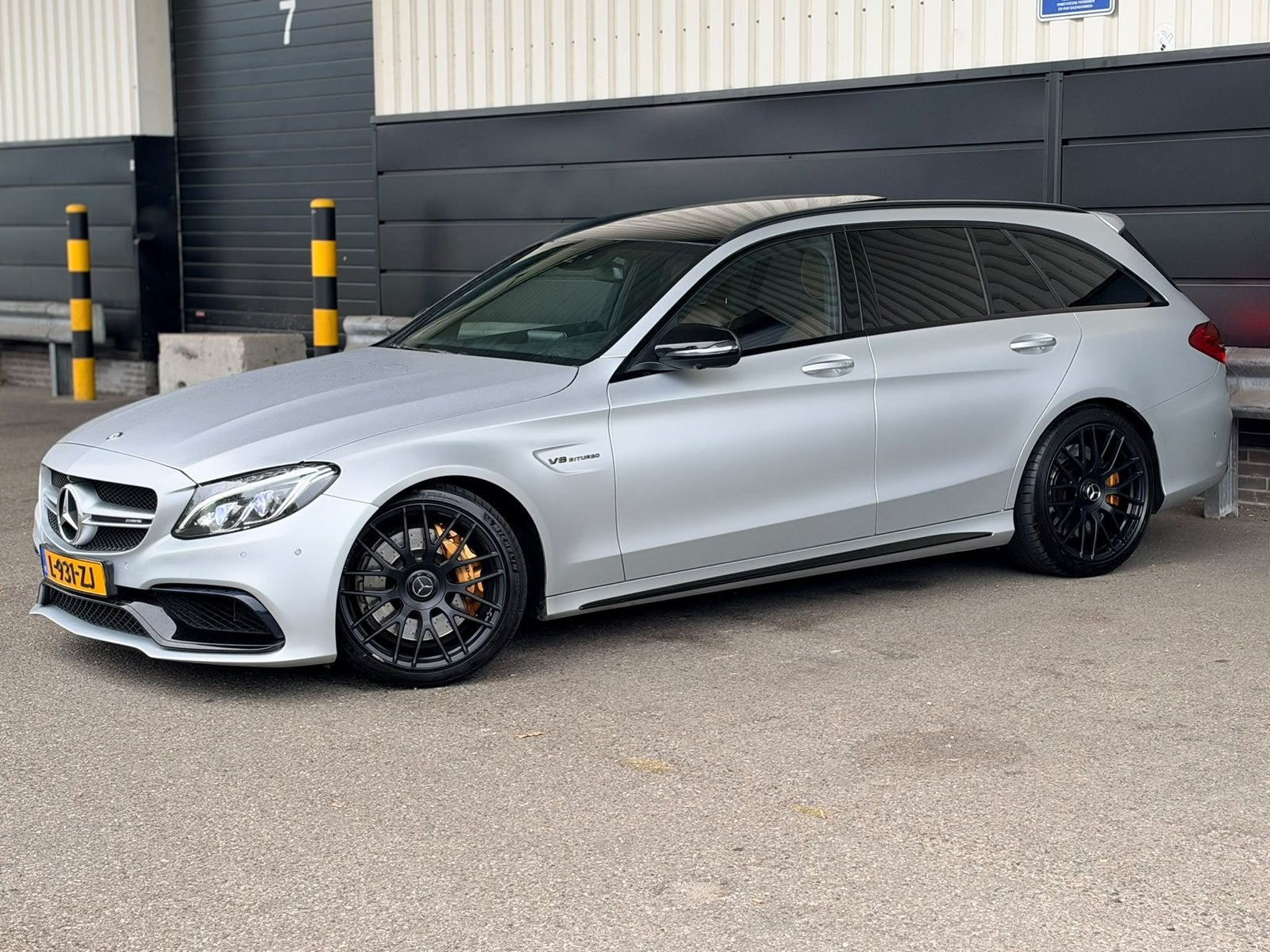 Mercedes-Benz C-Klasse C63 AMG 2017, Auto's, Automaat, Achterwielaandrijving, 8 cilinders, Leder