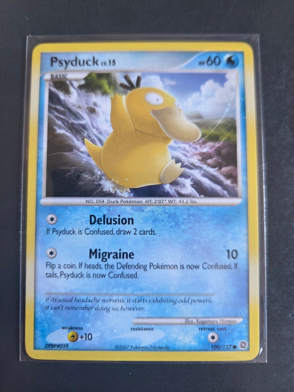 Psyduck Lv.15 Pokémon Kaart (DPBP#059) - Zo goed als nieuw, Verzenden, Zo goed als nieuw, Losse kaart