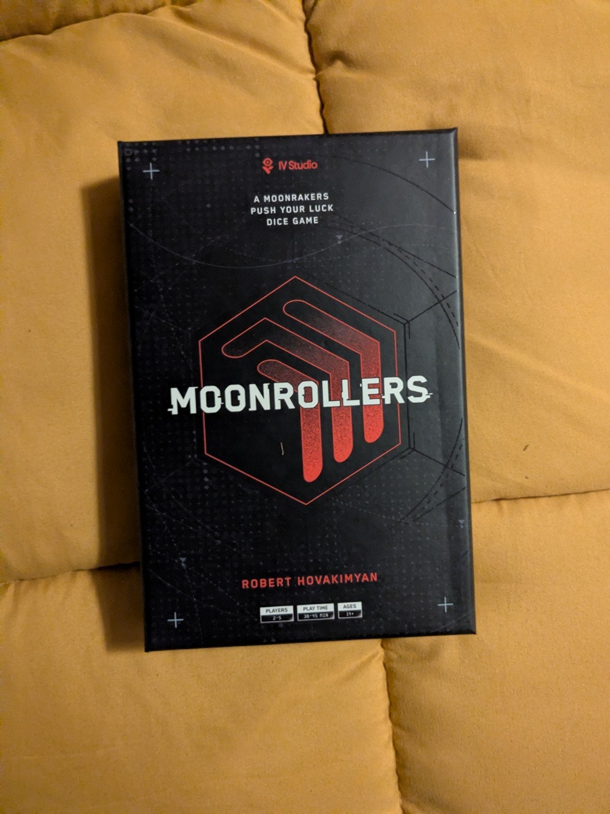 Moonrollers dobbelspel, Een of twee spelers, Ophalen of Verzenden, Zo goed als nieuw, IV Studio