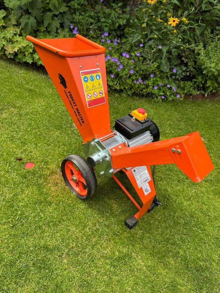 Forest Master FM4DDE Elektrische Houtversnipperaar /chipper, Ophalen, Zo goed als nieuw, Elektrisch