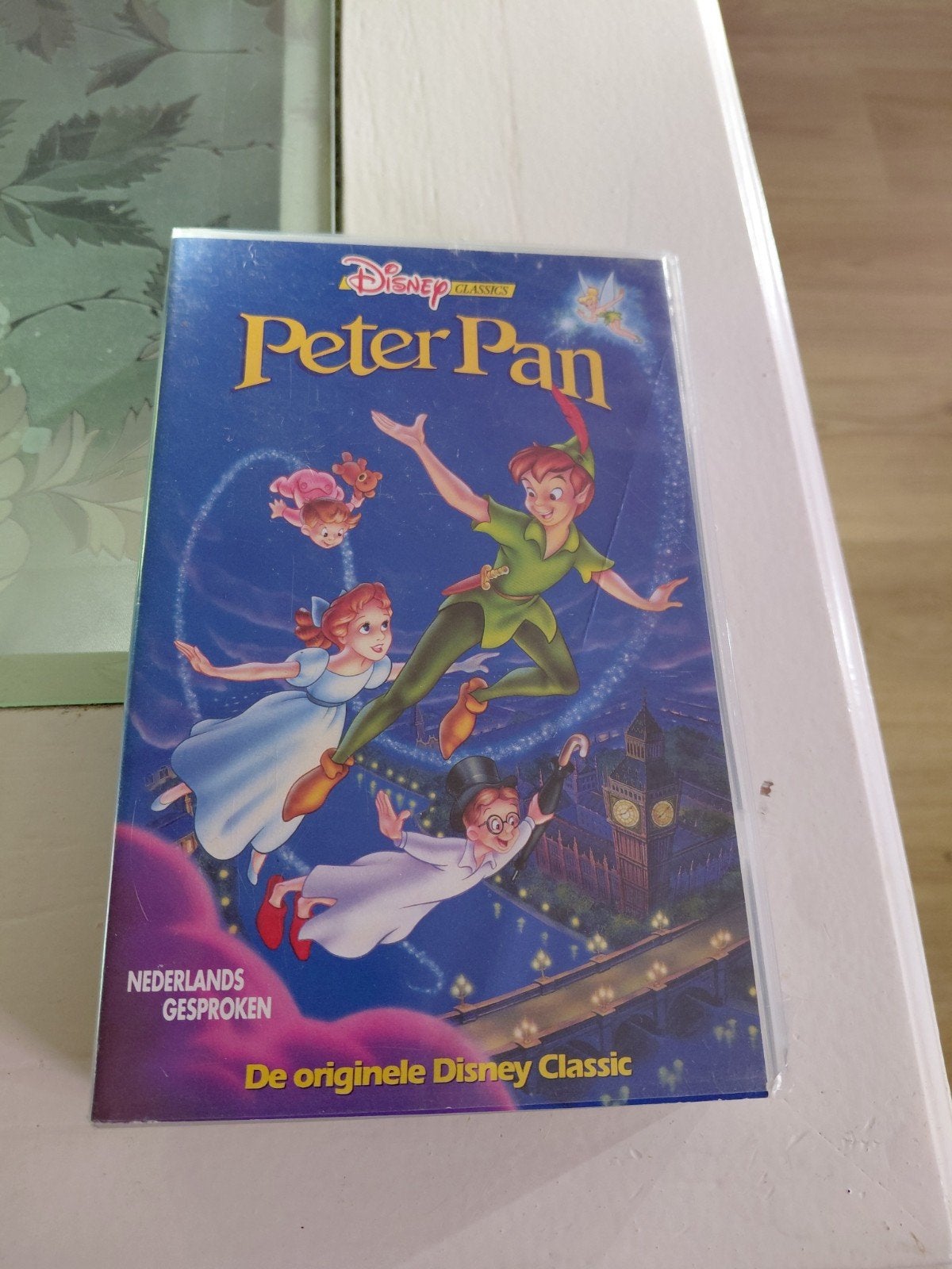 Disney Classics Peter Pan videoband., Cd's en Dvd's, Gebruikt, Tekenfilm, Alle leeftijden, Ophalen of Verzenden