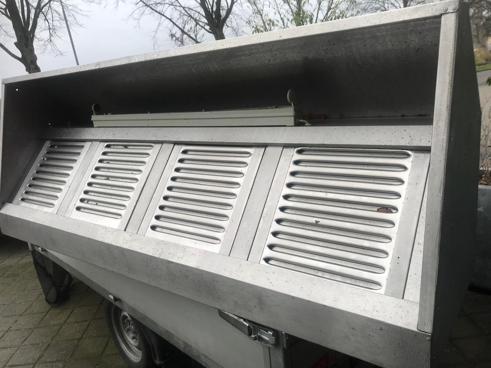 Industriële Afzuigkap, Witgoed en Apparatuur, Afzuigkappen, Ophalen, Gebruikt, Wandschouwkap