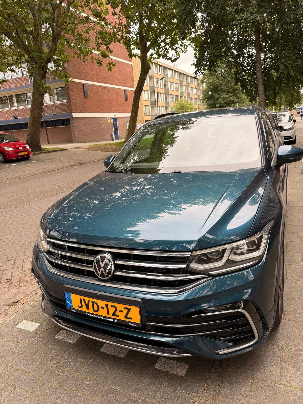 Volkswagen Tiguan 1.5 TSI 150pk DSG 2021 Blauw, Auto's, 1441 kg, 4 cilinders, Blauw, Particulier