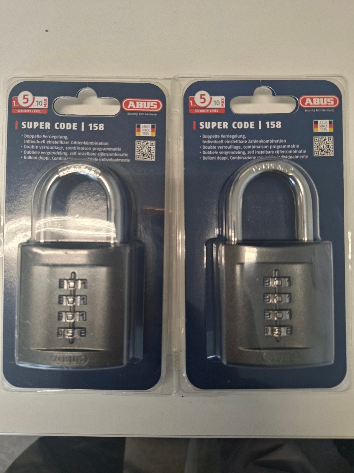 2 ABUS cijferslot, Ophalen of Verzenden