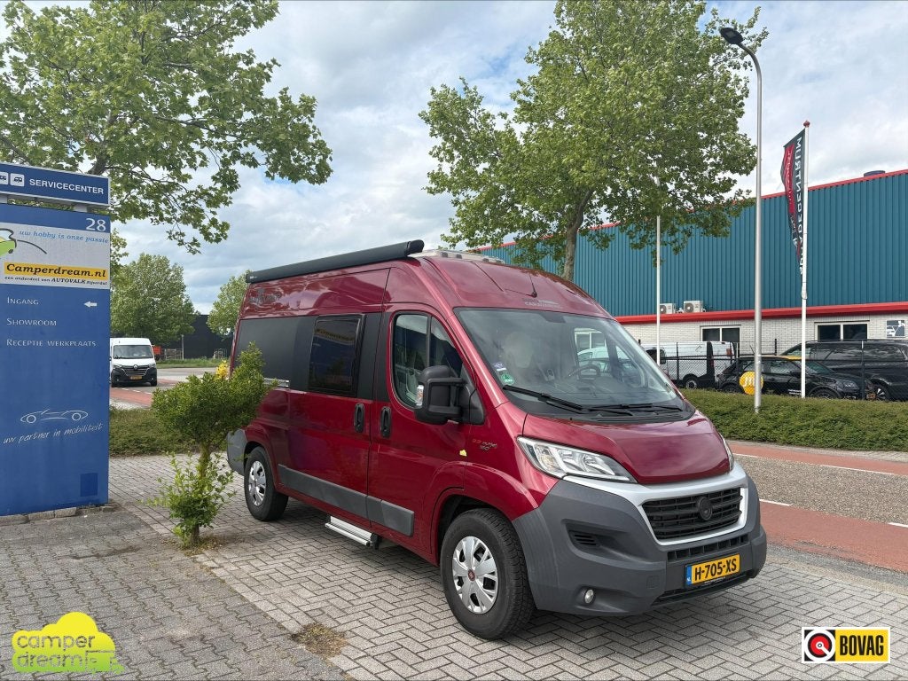 Knaus VANTourer 540 Automaat, Automaat, Buscamper of Camperbus, Fiat, Luifel