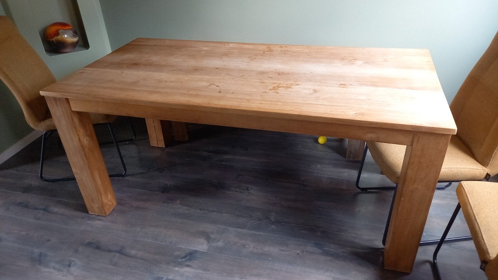 tafel teak, Ophalen, Gebruikt, Rechthoekig, 50 tot 100 cm