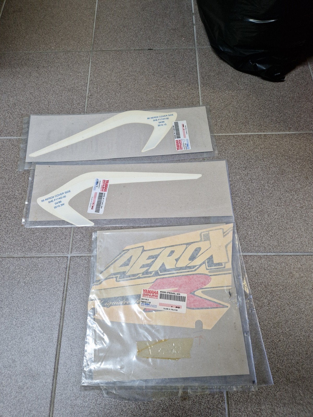 NOS Yamaha Aerox R stickers 1999, Ophalen of Verzenden, Nieuw, Overige typen, Yamaha