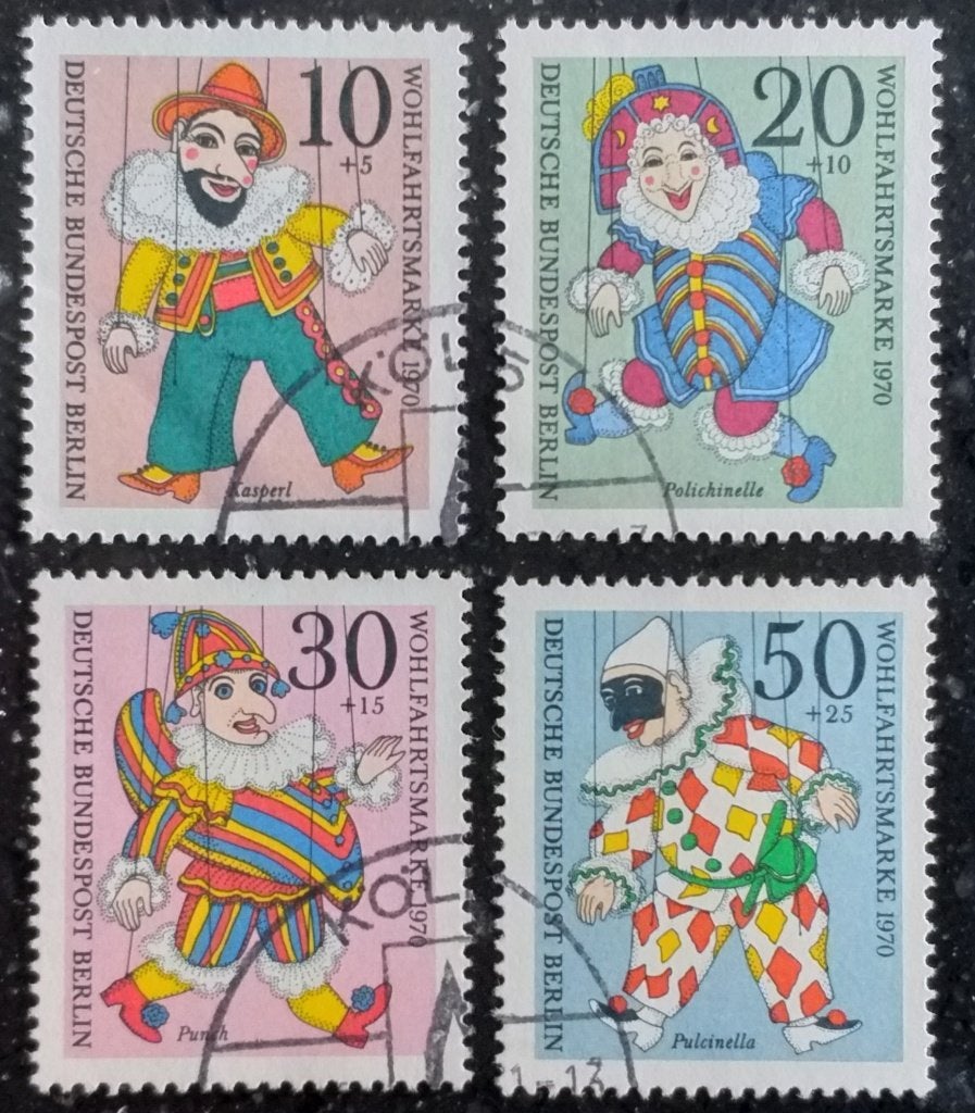 POSTZEGELS DUITSLAND BERLIN SERIES JAREN 70 GESTEMPELD, Verzenden, BRD, Gestempeld