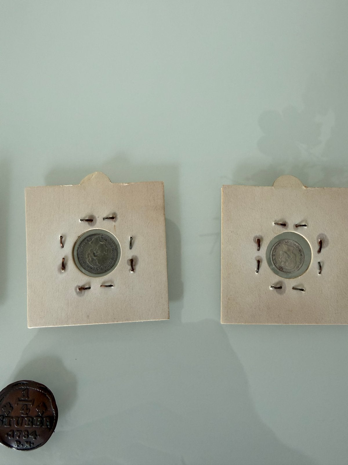 Diverse Nederlandse munten: 1/4 Stuber 1784, 10 cent 1926, 1, Vóór koninkrijk, Setje, Zilver, Ophalen of Verzenden