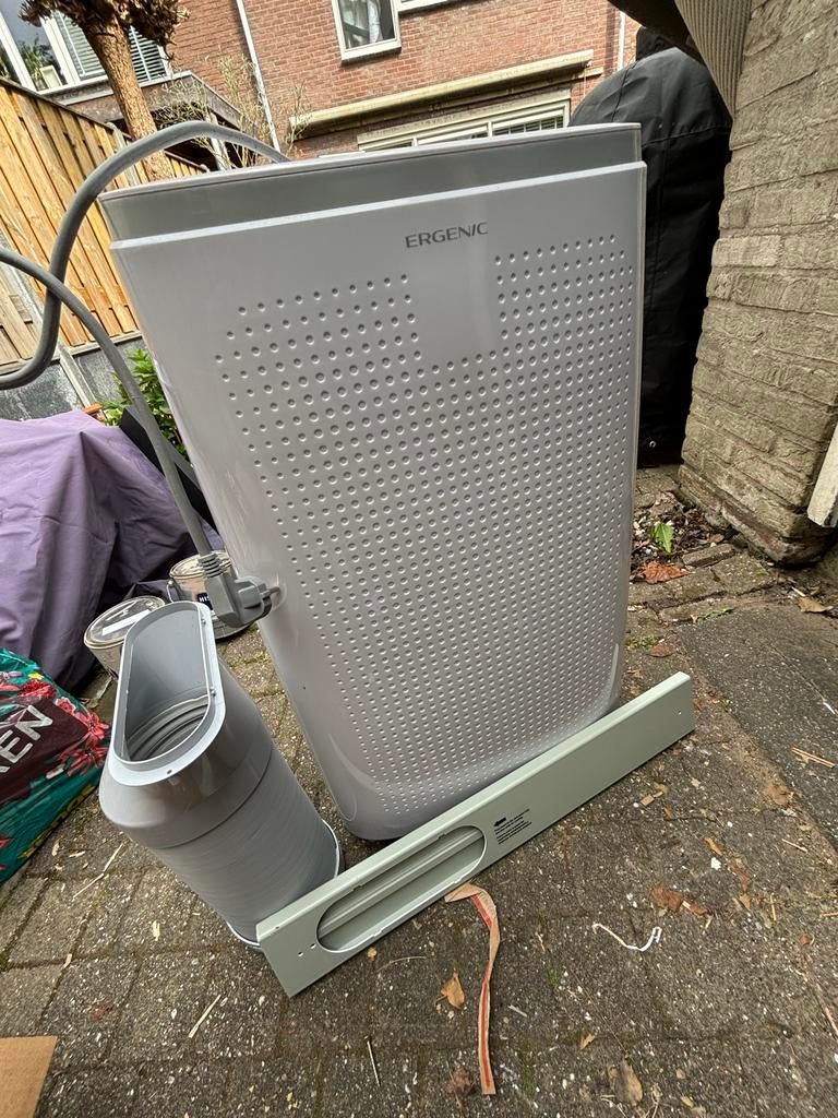 Ergenic Mobiele Airco - Krachtige Koeling voor Thuis, Ophalen, Gebruikt, 3 snelheden of meer, Koelen en Ontvochtigen