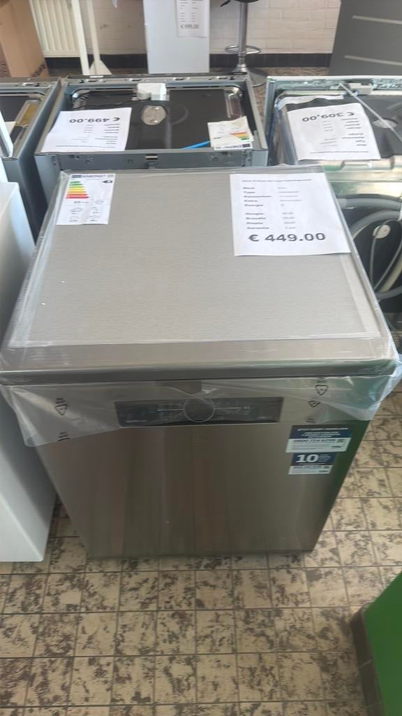 Beko vaatwasser vrijstaand rvs kleur nieuw met bestekla, Ophalen, Beko, Minder dan 10 liter, Beko