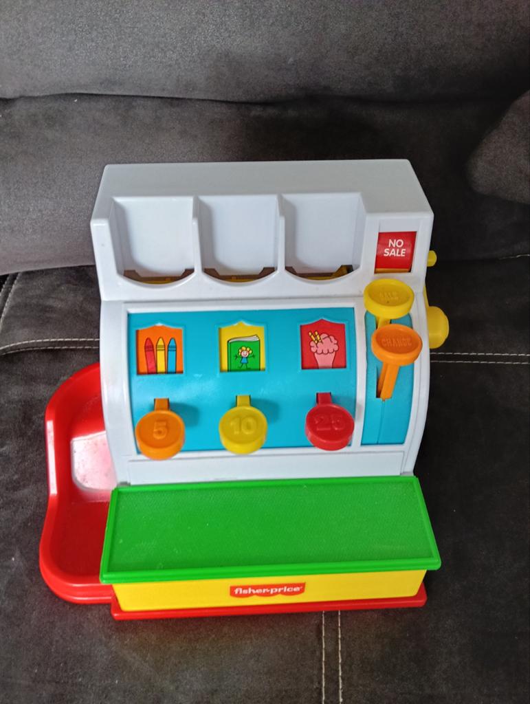 Fisher-Price Kassa met munten, Kinderen en Baby's, Speelgoed | Fisher-Price, Ophalen of Verzenden