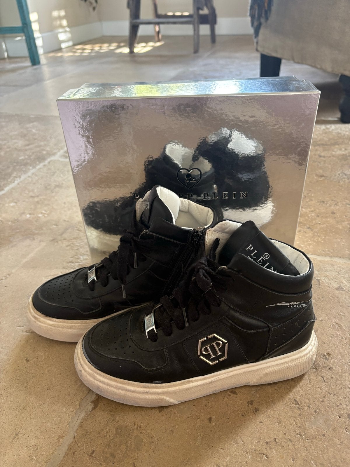 Philipp Plein Junior sneakers maat 36, Ophalen of Verzenden, Gebruikt, Jongen of Meisje, Sportschoenen