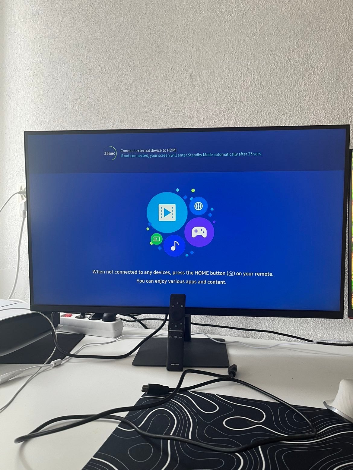 Samsung Smart Monitor M7 32 inch, Computers en Software, Monitoren, Ophalen, HDMI, VA, Ingebouwde speakers