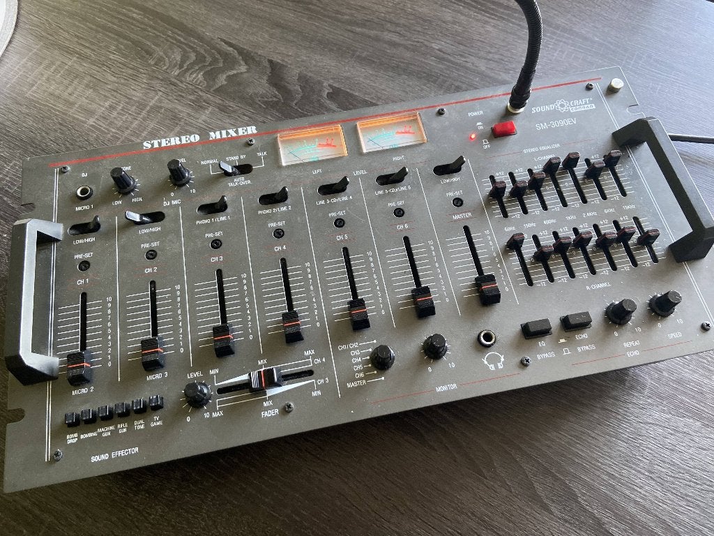 Soundcraft mengpaneel, Ophalen of Verzenden, Gebruikt, 5 tot 10 kanalen, Microfooningang