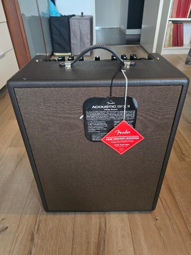 Fender Acoustic SFX II - Nieuwstaat - 200W Akoestische Amp, Ophalen, Nieuw, Gitaar, 100 watt of meer