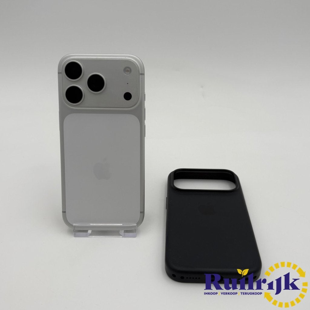 Apple iPhone 17 Pro Zilver 256Gb - Nieuwstaat + Bon 57 cycli, Apple, Zo goed als nieuw, Support@apple.com, One Apple Park Way
Cupertino, CA 95014
United States