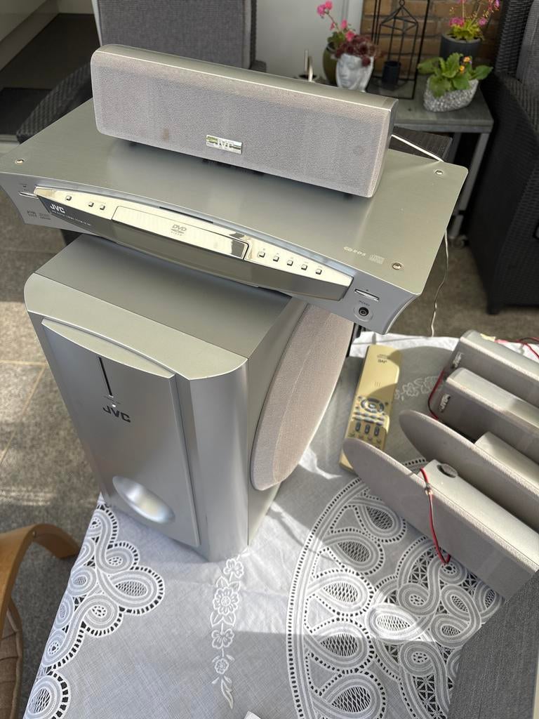 JVC TH-A85 Homecinema Set - Compleet en Werkend, Audio, Tv en Foto, Home Cinema-sets, Ophalen, Gebruikt, JVC, 70 watt of meer