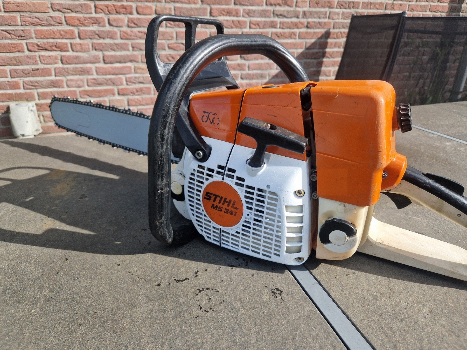 stihl ms 341, Tuin en Terras, Ophalen, Gebruikt, Stihl