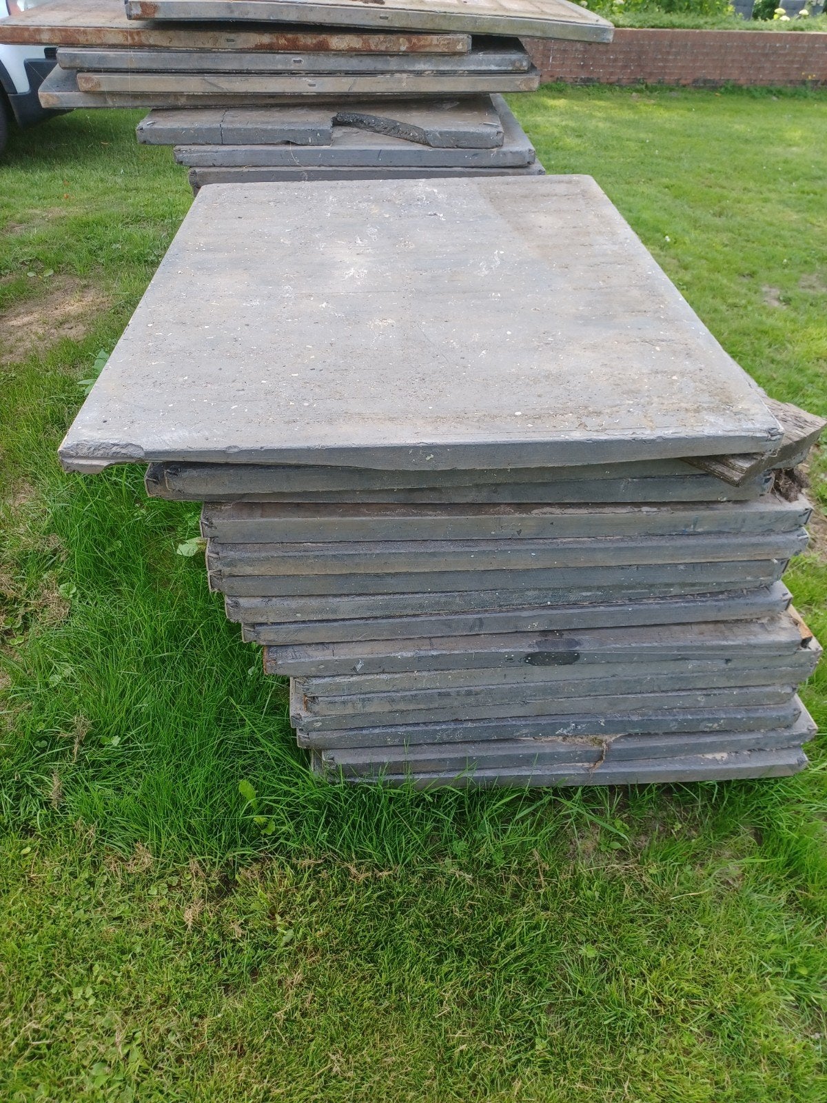 Steenschotten kunstof 6x, Doe-het-zelf en Verbouw, Platen en Panelen, Ophalen